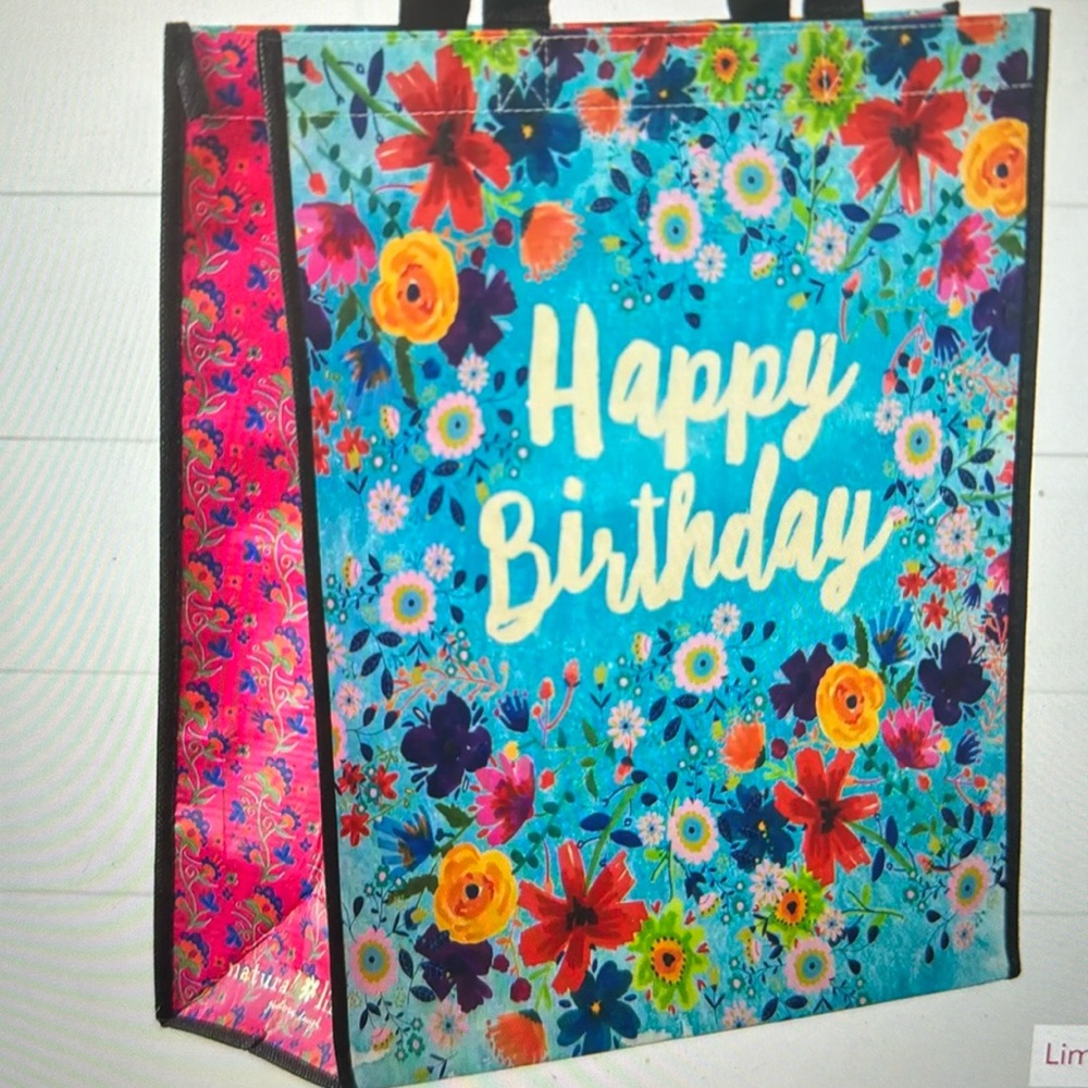 Natural Life XL Happy Birthday Bag